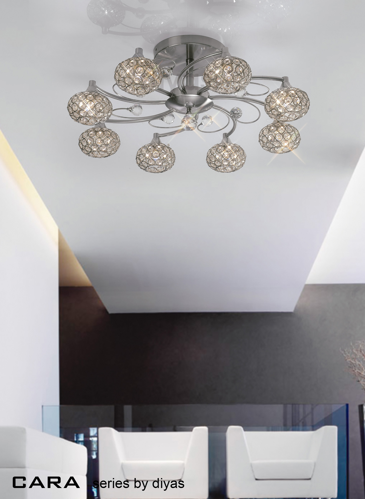 Cara Crystal Wall Lights Diyas Contemporary Crystal Wall Lights Cara Crystal Wall Lights Diyas Contemporary Crystal Wall Lights